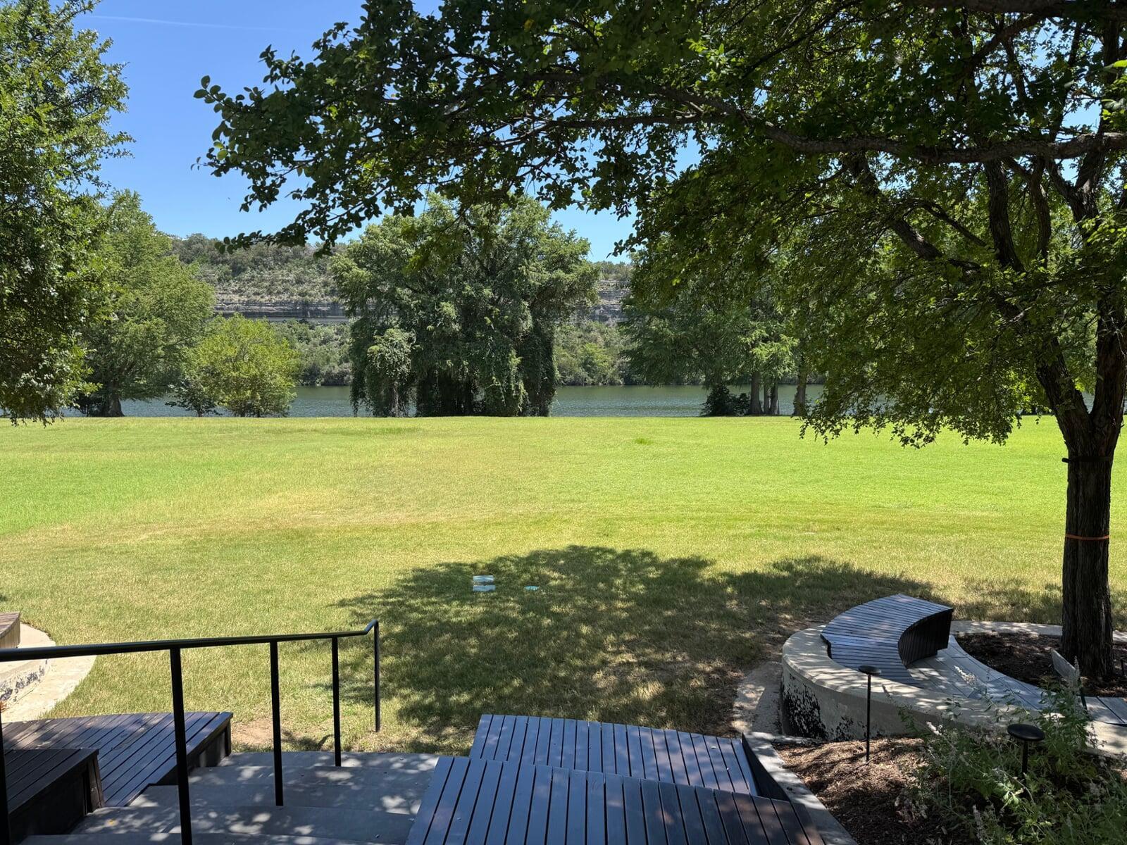 Picture of View from Back Deck to Lake Austin