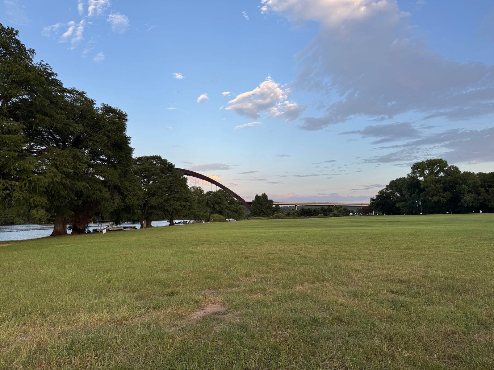 Picture of Loop 360 Bridge from back yard
