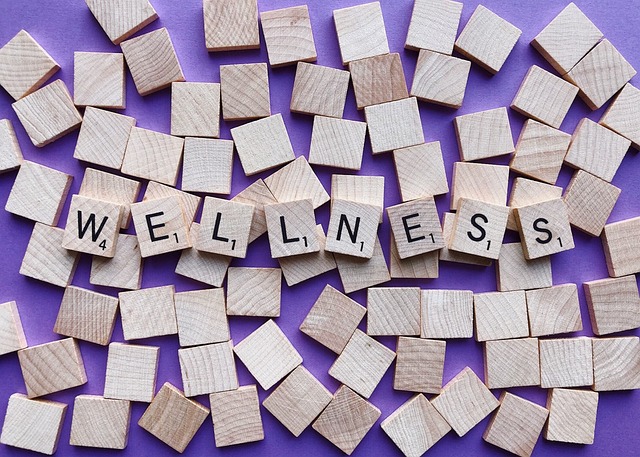 Graphic with word Wellness